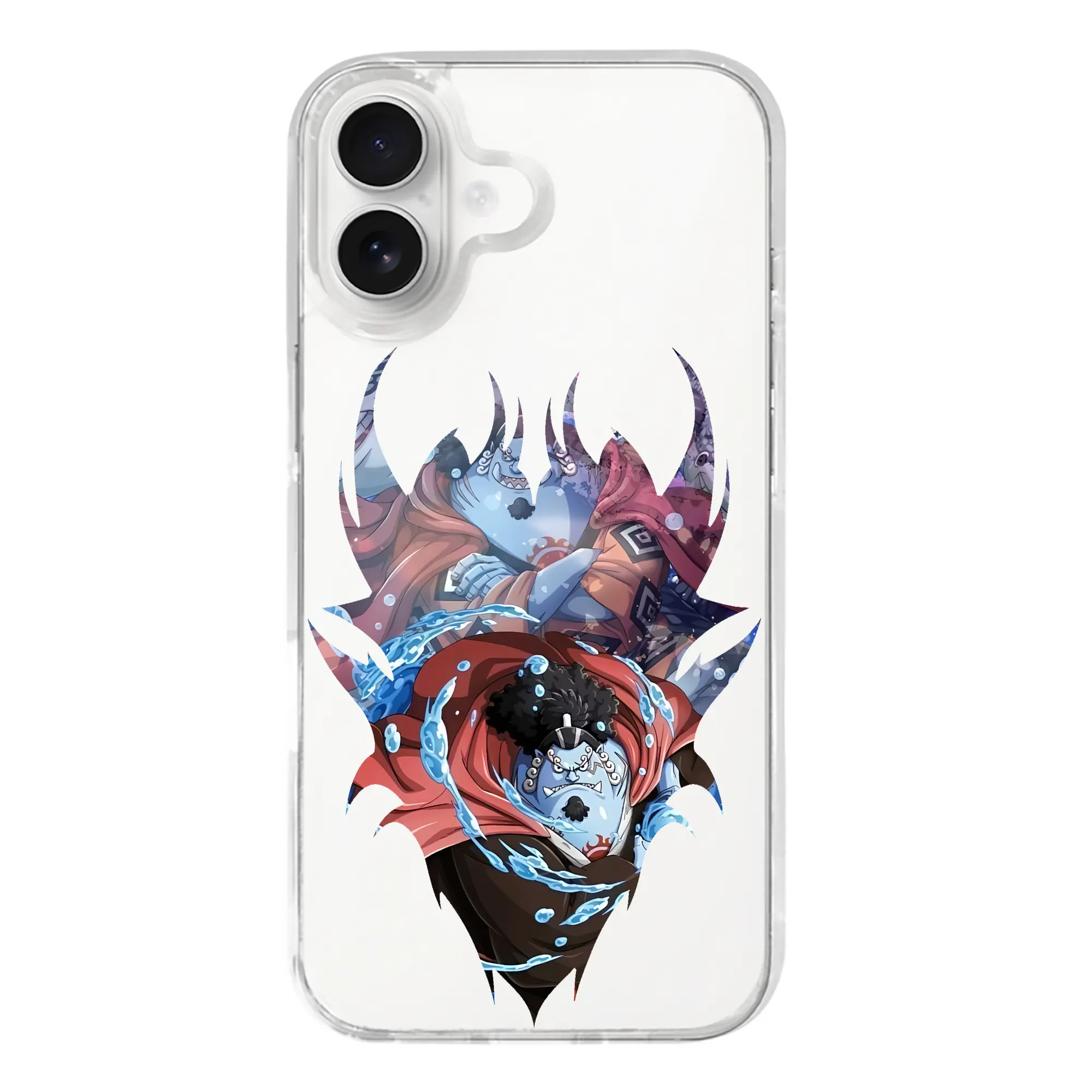 ワンピース グッズ ジンベエ - iPhone 17シリーズ 透明スマホケース – 薄型・耐衝撃・精密フィット保護カバー